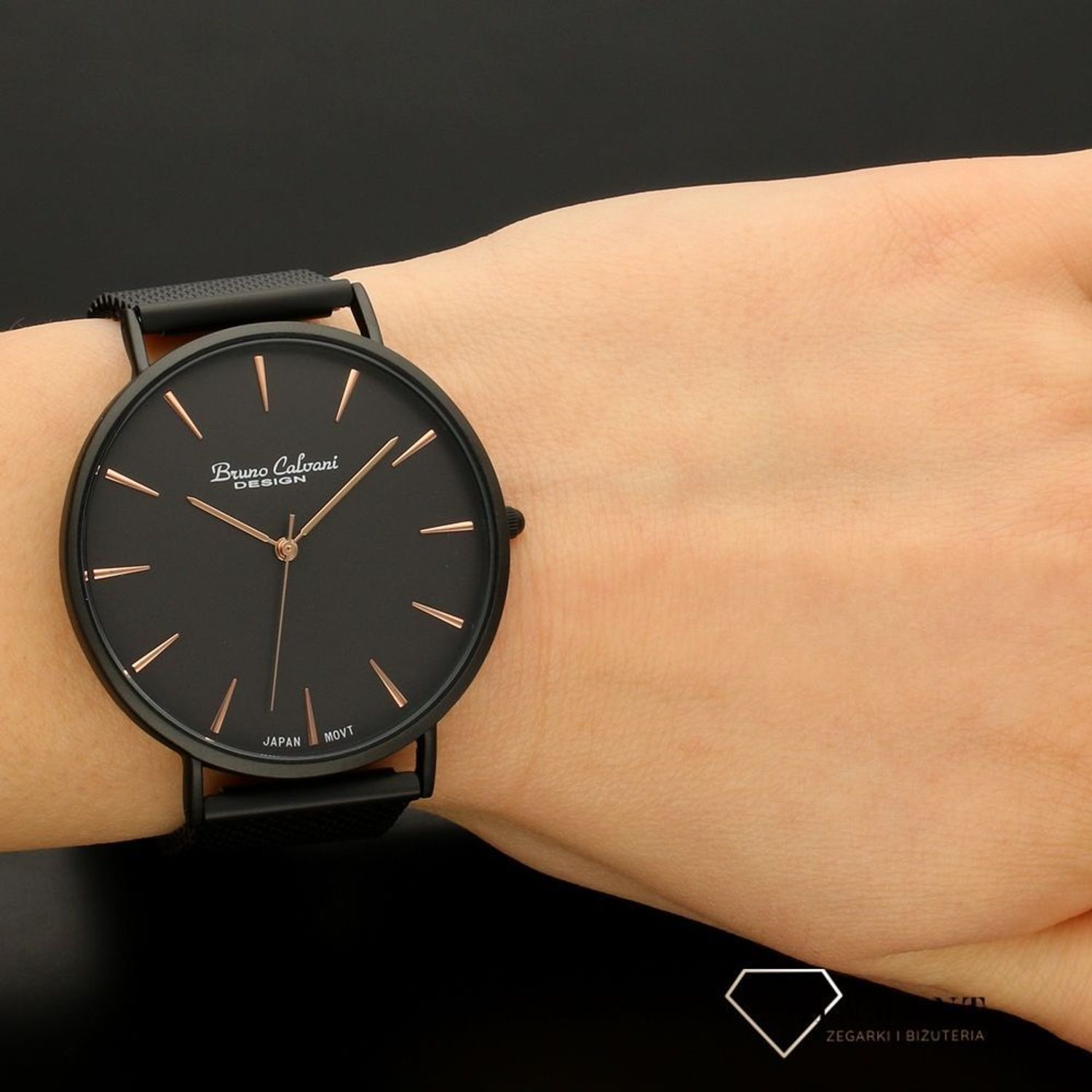 Zegarek męski Bruno Calvani BC90810 czarny z róże złoto (1).jpg